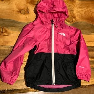 The North Face rain jacket